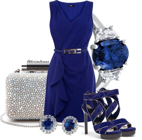 15 Blue Polyvore Outfits For Your Next Special Occasion