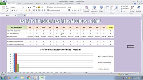 Excel Avan Ado Controle De Atestado M Dico Completo Youtube