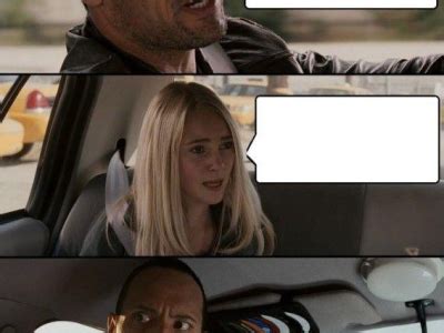 The rock driving meme | Make Memes