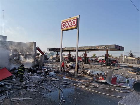 Explosion De Una Pipa En Una Gasolinera En Tula Deja Dos Muertos Y