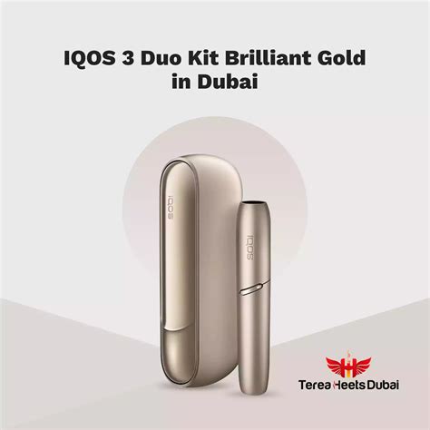 Iqos Duo Kit Brilliant Gold In Dubai