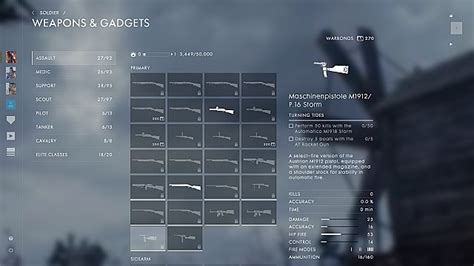 Battlefield 1 Guide Turning Tides Weapon Stats List And Unlock Requirements Gameskinny