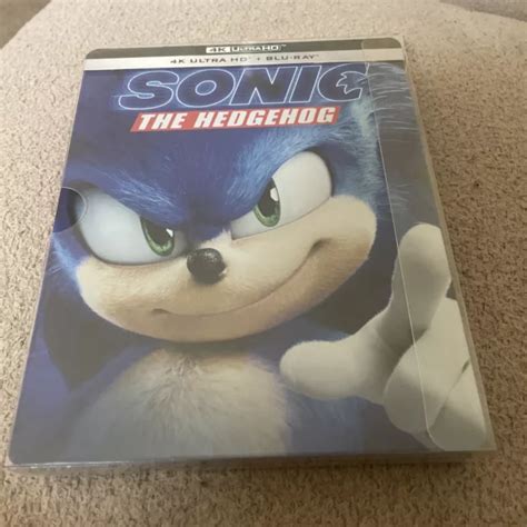 Sonic The Hedgehog K Uhd Blu Ray Steelbook Picclick Uk