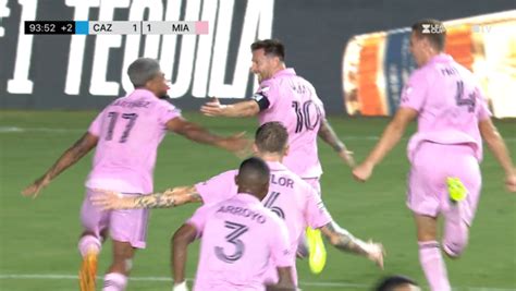 Golazo De Lionel Messi Para El Agónico Triunfo Del Inter Miami