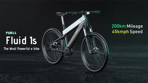 FUELL Fluid 1 And Fluid 1s The Most Powerful Electric Bike Everything