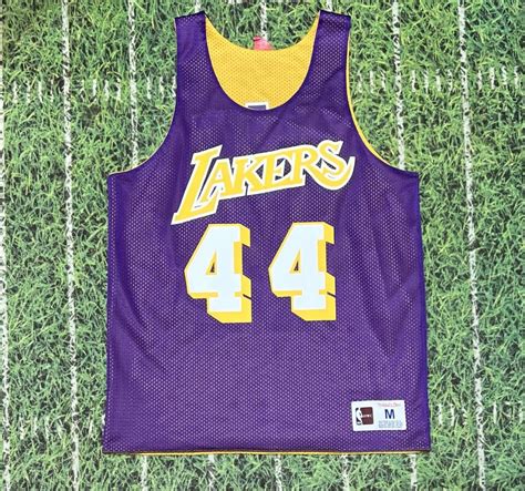 Jerry West Los Angeles Lakers Mitchell Ness Nba Basketball Hardwood