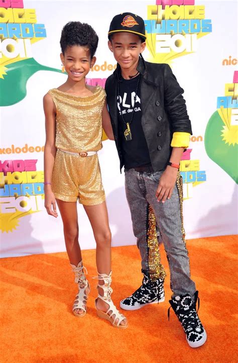 Photos KidsChoice Awards Jaden Smith récompensé avec sa sœur