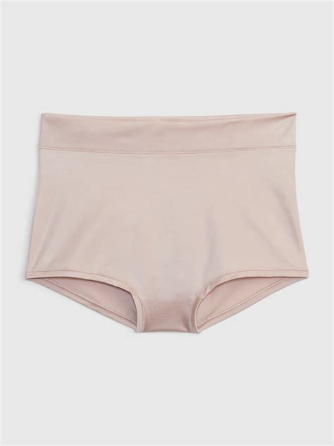 High Rise Satin Bikini Briefs Gap