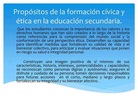 Importancia De La Educacion Civica Y Etica Ppt