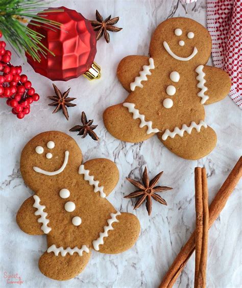 Galletas Suaves De Jengibre Receta Navideña