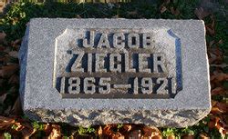 Jacob Ziegler 1865 1921 Mémorial Find a Grave