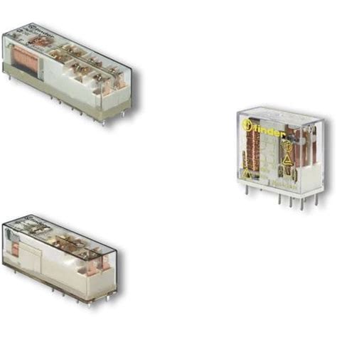 Electromechanical Relay With Guided Contacts Series Finder S P A