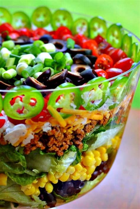 Layered Taco Salad