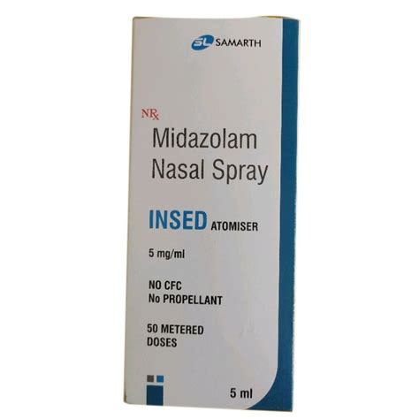 Midazolam Nasal Spray at ₹ 356.97 | East Delhi | New Delhi | ID: 25273539230