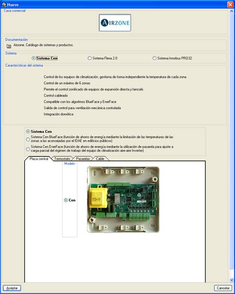 Sistema de zonificación Airzone