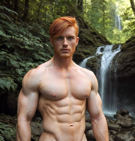 NSFW Ai Generated Full Frontal Naked Muscular Man Photo Poster No Etsy