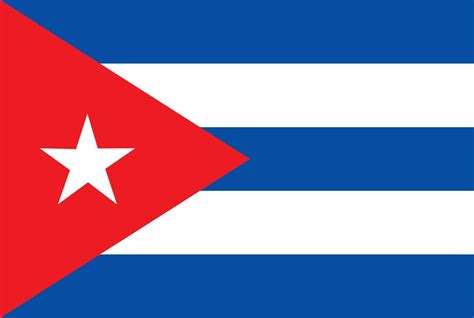 Cuban vector flag 4785414 Vector Art at Vecteezy