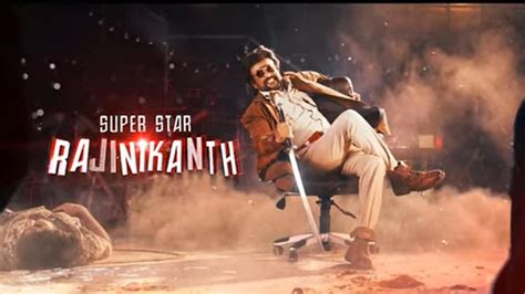 Darbar Motion Poster Out Rajinikanth Is A Kickass Cop In New Ar