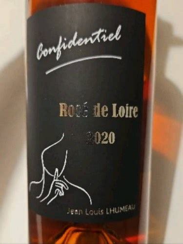 Domaine des Hautes Ouches Confidentiel Rosé de Loire Vivino US