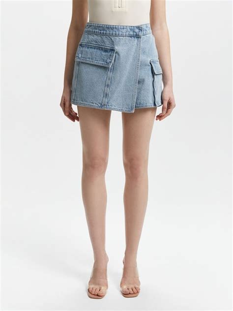 Женские джинсовые юбки (коллекция осень-зима 23/24) - купить в интернет ...