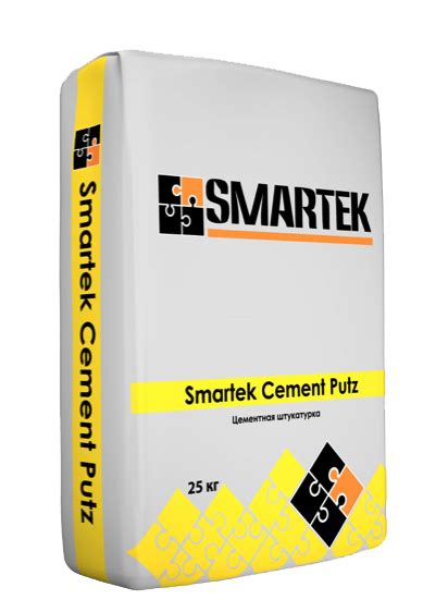 Купить цементную штукатурку "Smartek Cement Putz" - “Smart Group”