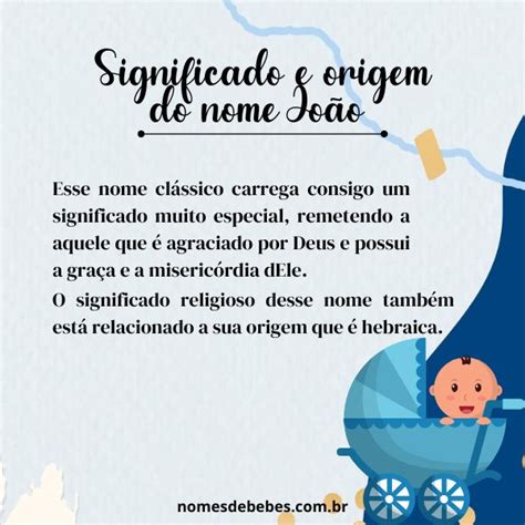 Qual O Significado De João - Significado do nome João