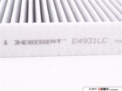 Hengst - 4M0819439A - Charcoal Lined Cabin Filter / Fresh Air Filter