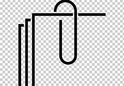 Paper Clip Computer Icons Png Clipart Area Black Black And White