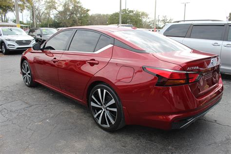 Pre Owned 2019 Nissan Altima 2 5 SR Sedan 4 Dr In Tampa 3251 Car