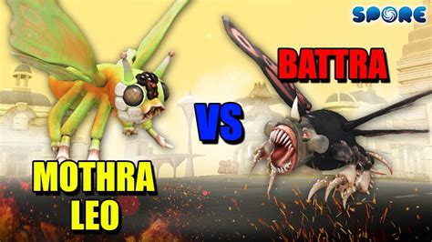 Mothra Leo Vs Battra Insect Titan Face Off S1E10 SPORE YouTube