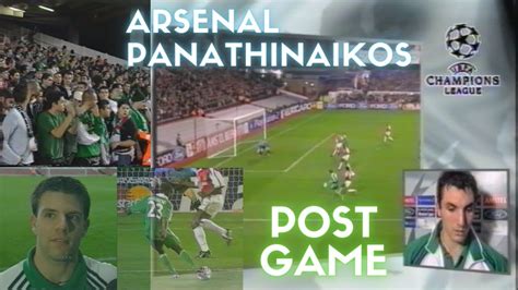 Arsenal Panathinaikos Post Game Ucl Mallorca