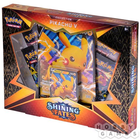 Pokemon TCG Shining Fates Pikachu V Collection Купить настольную