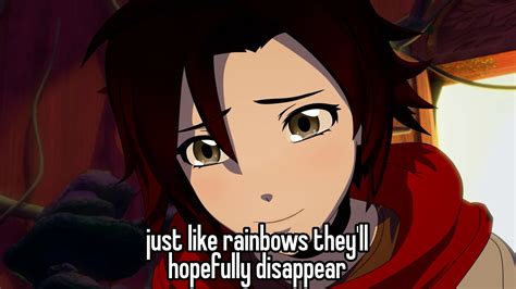 Just Like Rainbows They Ll Hopefully Disappear Homophobic Ruby Know