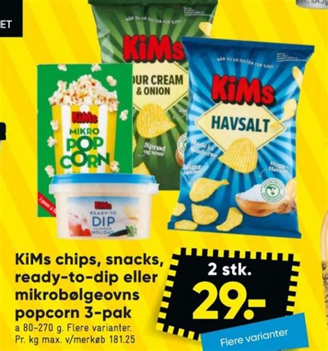 Kims Snacks Bilka Juni 2023 Alle Tilbudsavis