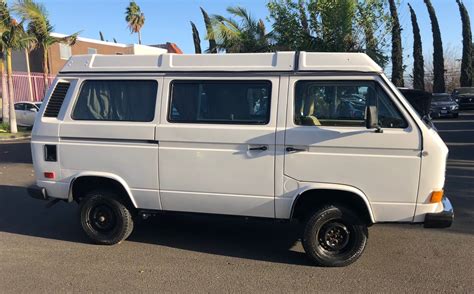 Volkswagen Vanagon Syncro Westfalia Weekender For Sale On Bat