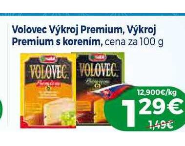 ARCHIV Volovec Výkroj Premium Výkroj Premium s korením cena za 100