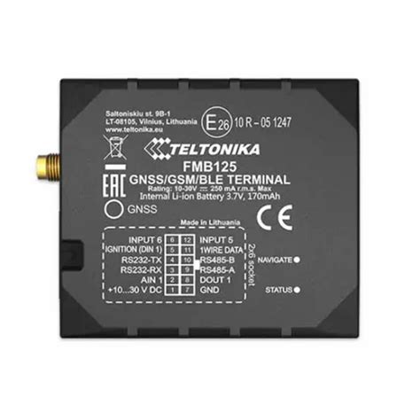 Fleet Tracking Teltonika Fmb125 Gps Tracker With Gps Tracking