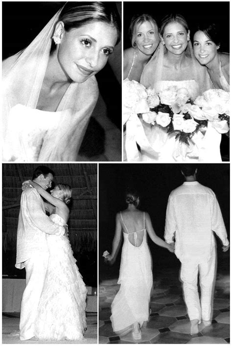 Sarah Michelle Gellar Wedding Dress