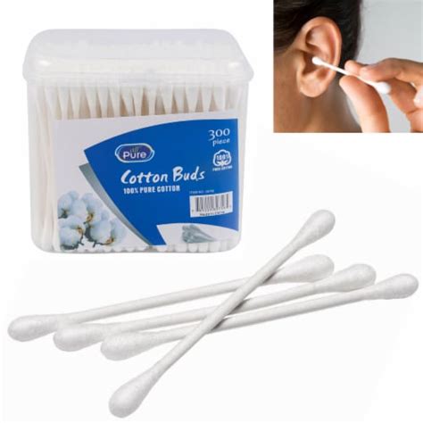 Ct Cotton Swabs Double Round Tipped Applicator Q Tip Safety Ear Wax