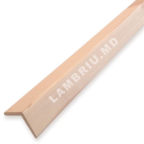 Cornier exterior din lemn 20x20mm L-2,5m - lambriu.md