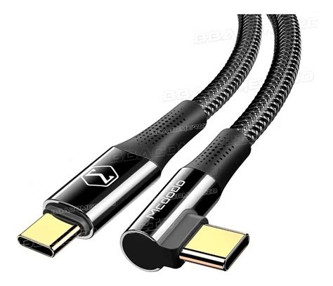 Cabo Usb C Para Tipo C Turbo Em L Pd 100w 20v 5a Mcdodo 2m MercadoLivre