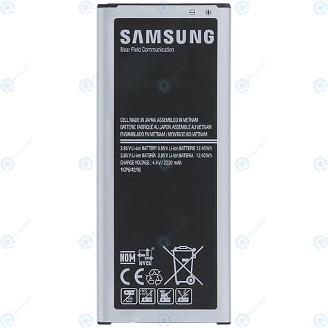 Samsung Galaxy Note 4 Sm N910f Battery Eb Bn910bbe 3220mah Gh43 04309a