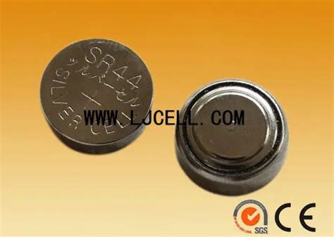 Alkaline Silver Oxide Sr44sw /sg13 Button Cell Battery With 0% Hg - Buy ...