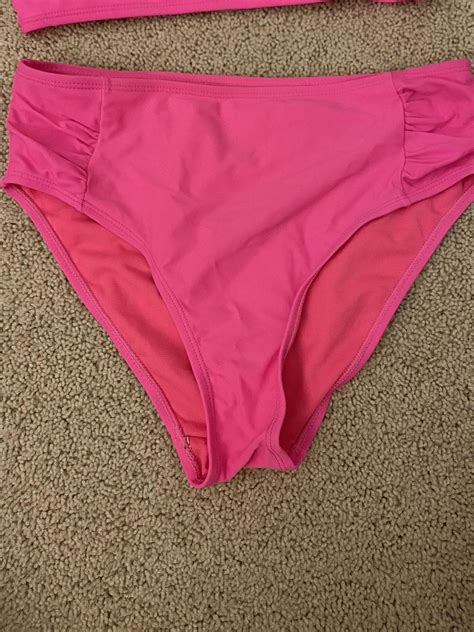 Pink Target Bikini Depop