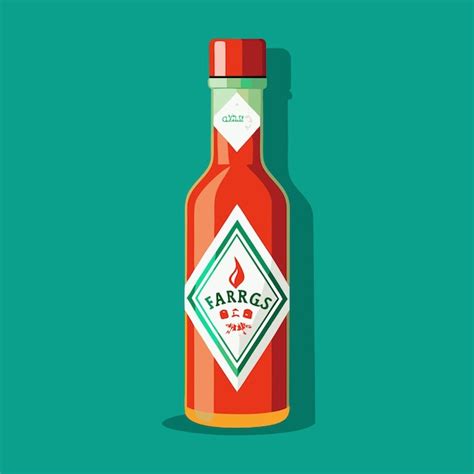 Premium Vector Tabasco Sauce Spicy And Flavorful Hot Sauce