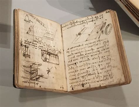 Carnet Léonard de Vinci Leonard de vinci De vinci Léonard