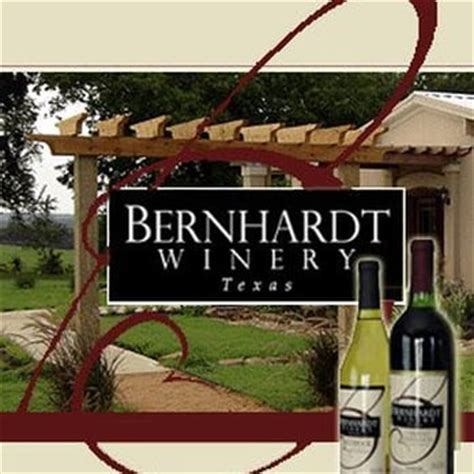 Bernhardt Winery - Wineries - Plantersville, TX, United States - Yelp