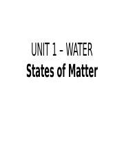 Understanding States Of Matter And Energy In Chemistry Course Hero