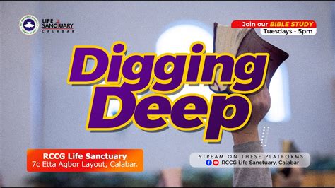 Tuesday Bible Study Digging Deep Service Th June Youtube