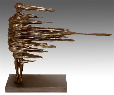 Contemporary Art Bronze Sculpture - Unwavering - Martin Klein | Kunst ... 